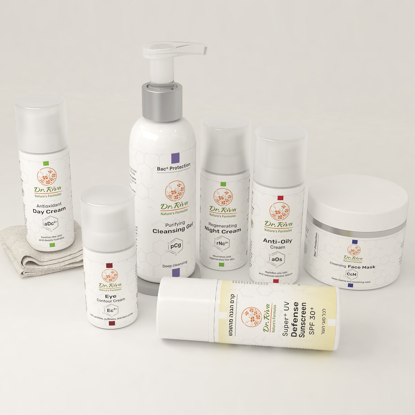 מארז All-in-One לעור מעורב/שומני | DetoxBalance Complete Seven