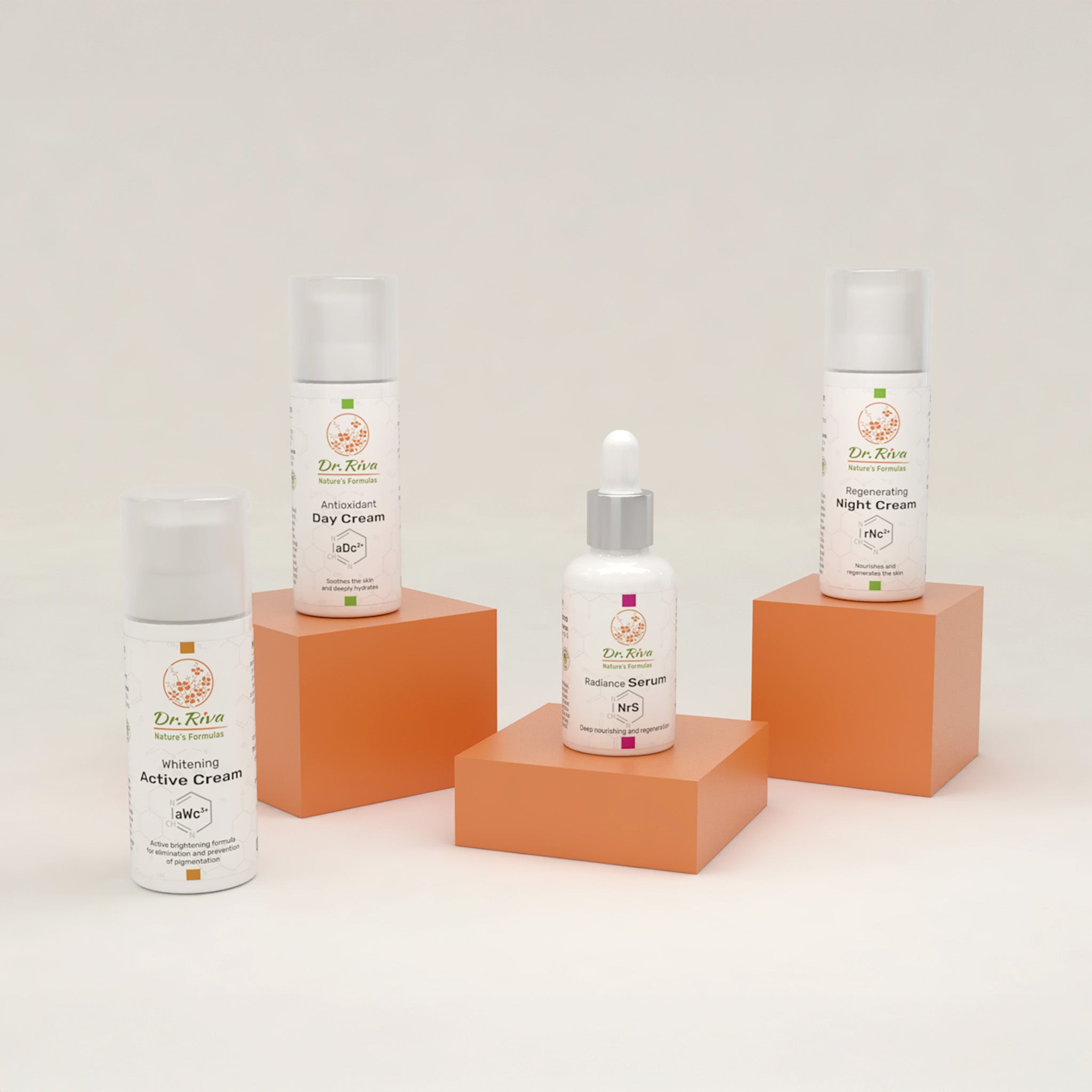 קולקציית מוצרי טיפוח לעור של ד"ר ריבה