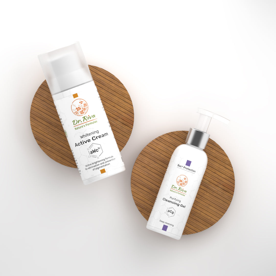 מארז מבהיר ומנקה DUO