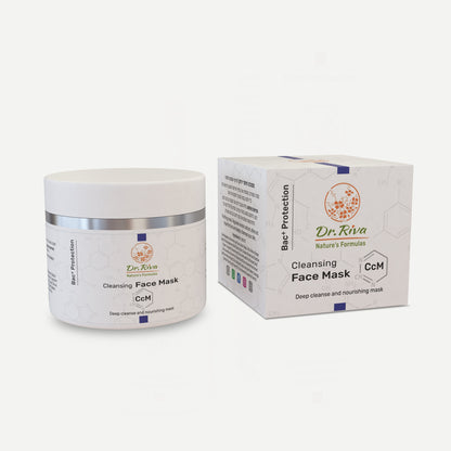 מסיכת פנים לניקוי עם קופסה