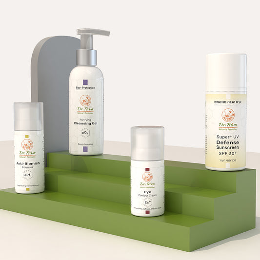 מארז לאקנה ואזור עיניים | +AcneClean&Defense