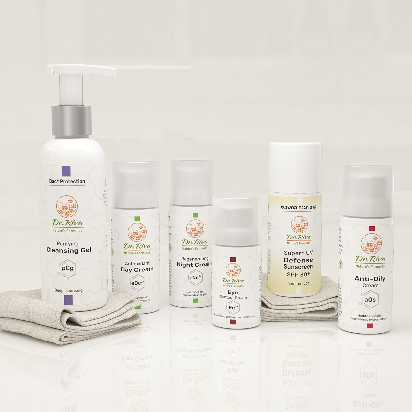 מארז לעור שומני, עיניים והגנה מהשמש | BalanceEye&DefensePro