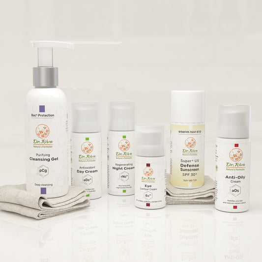 מארז לעור שומני, עיניים והגנה מהשמש | BalanceEye&DefensePro