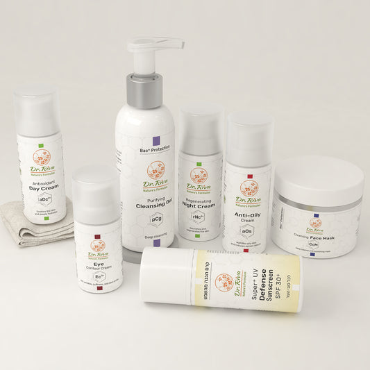 מארז All-in-One לעור מעורב/שומני | DetoxBalance Complete Seven