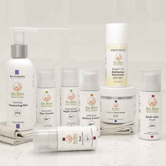 מארז מקיף לעור מעורב/שומני עם נטייה לכתמים | BrightBalance Complete Eight