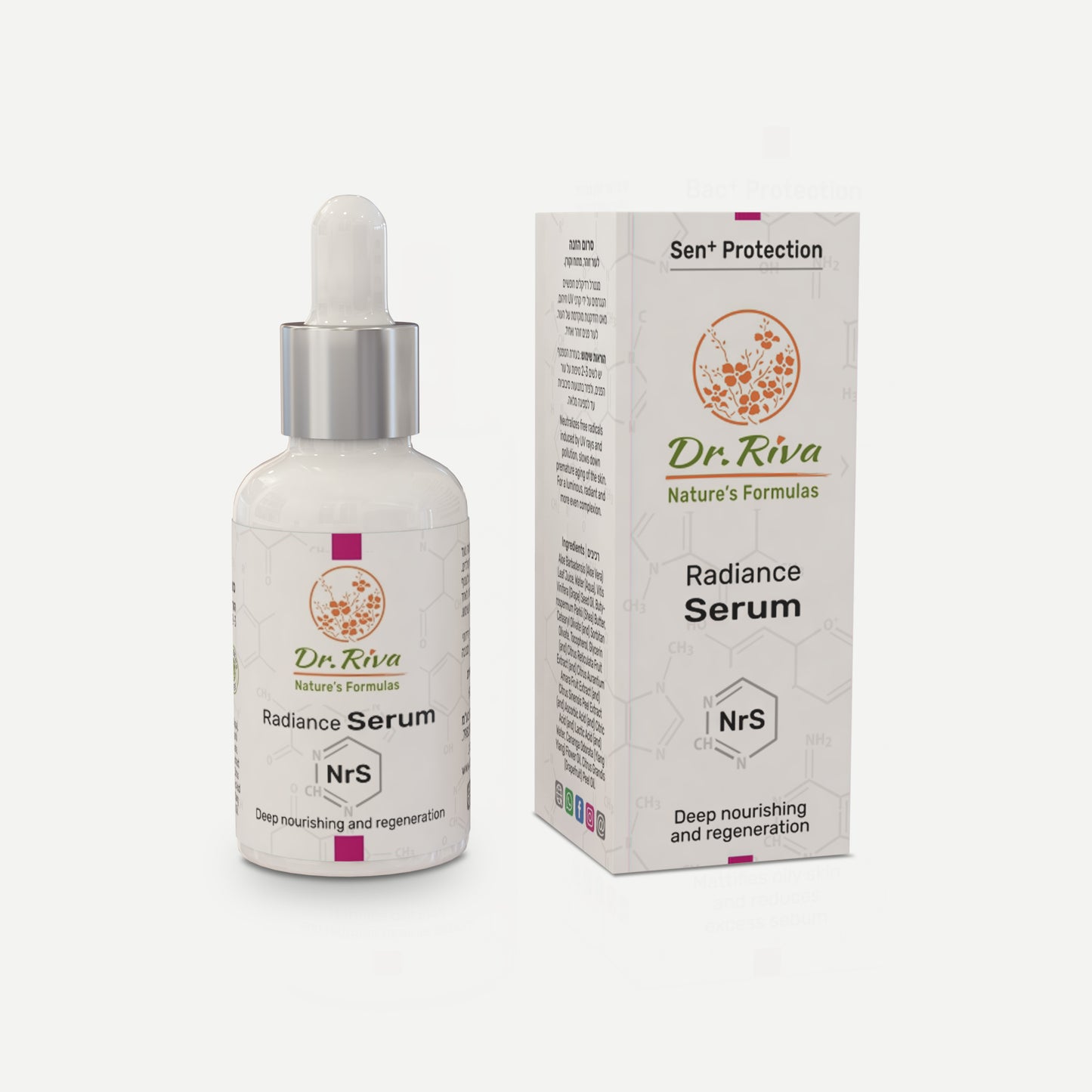 סרום זוהר להזנה עמוקה והתחדשות