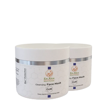 זוג מסכות חימר